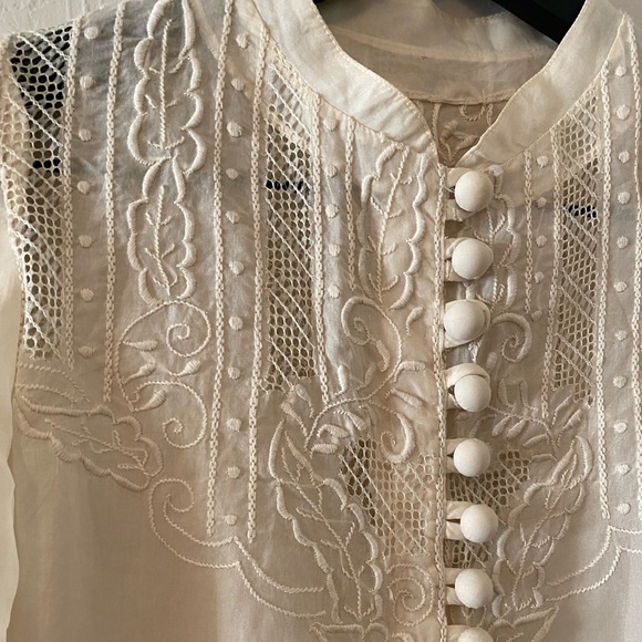 Cottage core lace blouse - Picture 2 of 6